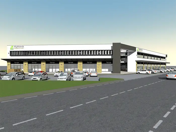 Rise in construction of malls in Eldoret town Kenya