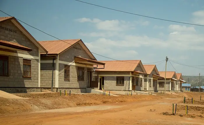 Des maisons abordables 10,000 en construction au Rwanda