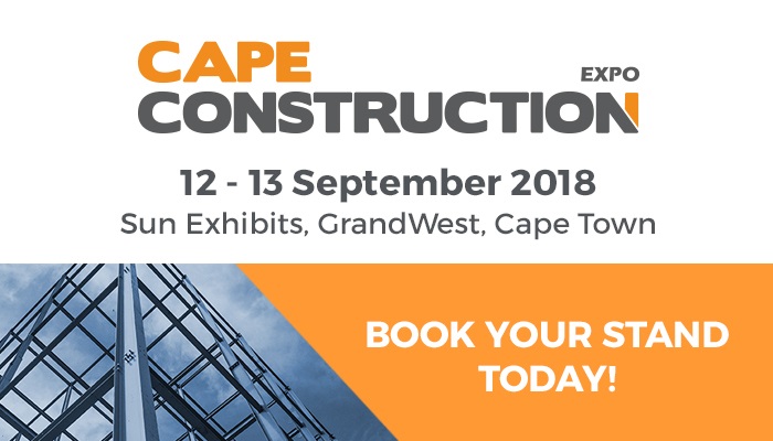 Cape Construction Expo; 12 and 13 September