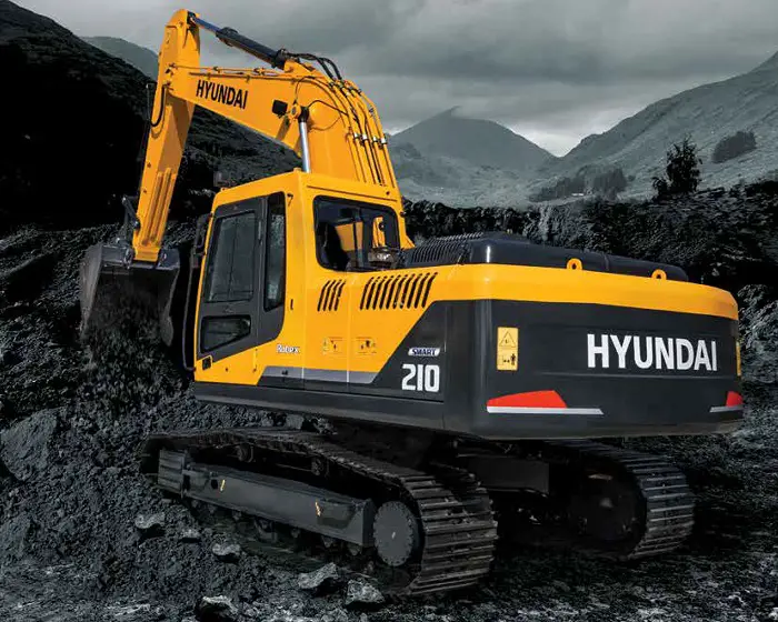 HPE Africa launches Hyundai R210L SMART excavators in South Africa