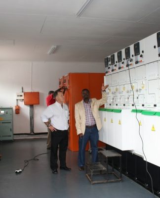 Schneider Electric Premset installation upgrades Limpopo substation