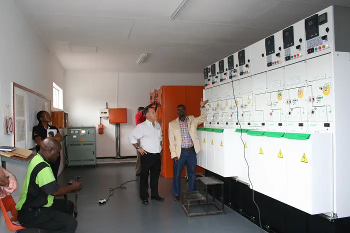 Schneider Electric Premset installation upgrades Limpopo substation