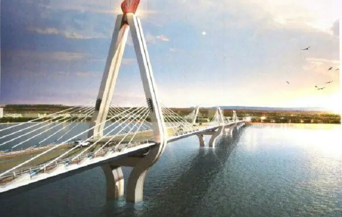 Construction of Selander Bridge in Tanzania over 40% percent complete