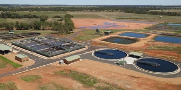 La planta de tratamiento de aguas residuales más grande de Uganda está sustancialmente completa