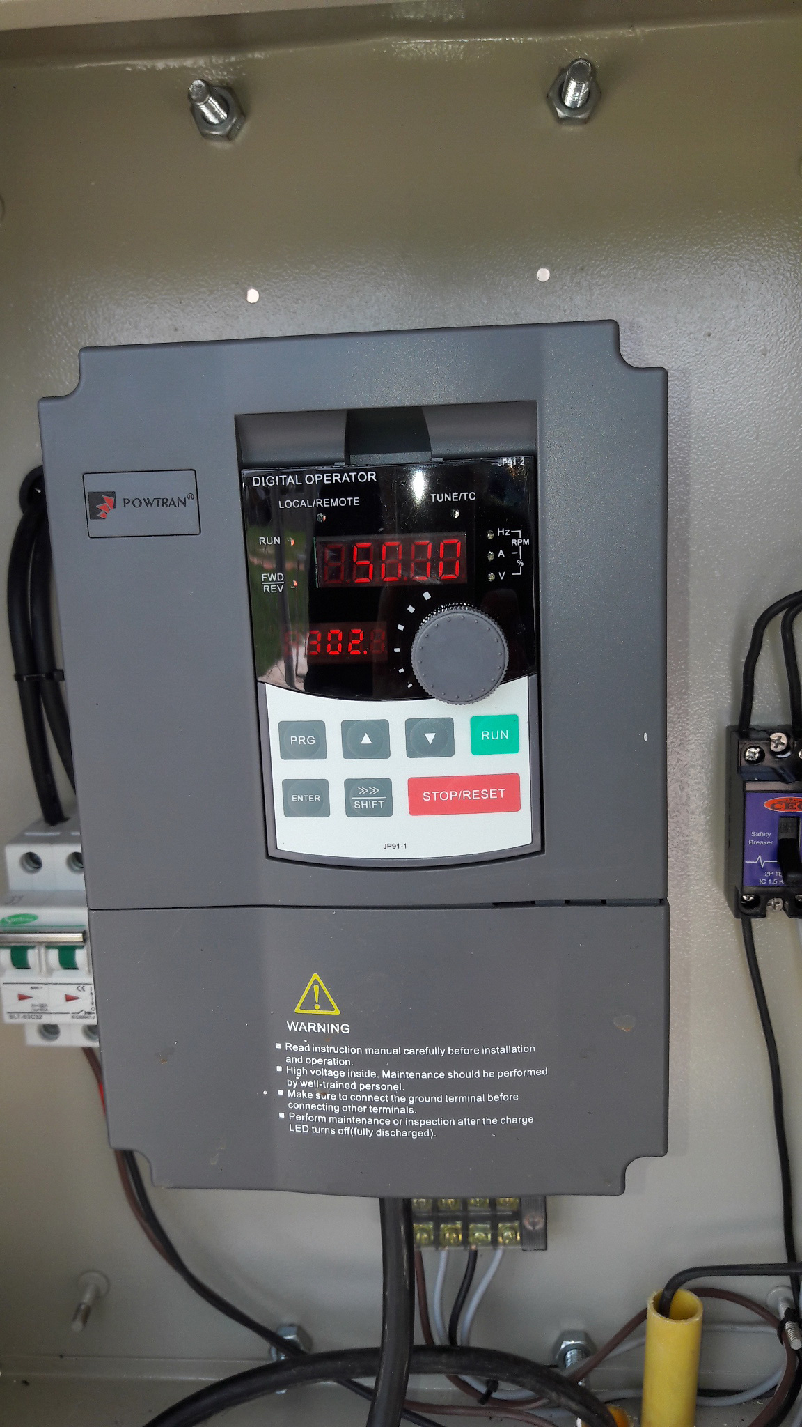 BMG Motoline Solarwechselrichter für PV-Wasserpumpen
