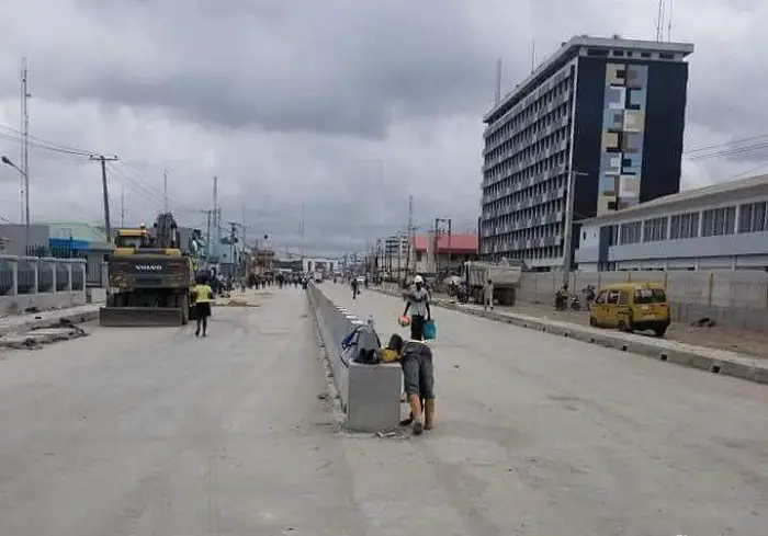 Construction of Apapa-Wharf concrete road, Nigeria completed