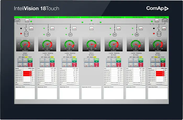 ComAp’s new InteliVision 18Touch: Monitor and Control Your Site from One Device