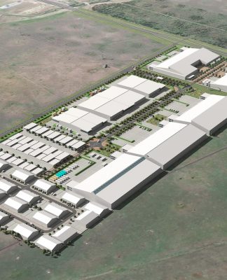 US $ 110m Nairobi Gate Industrial Park projek geloods