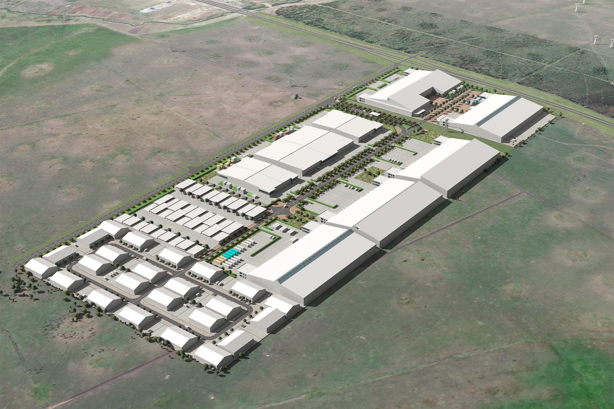 Lancement du projet de parc industriel de la porte de Nairobi, 110m $ US