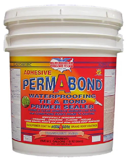 EnergyZone’s PERMABOND™ Waterproofing & Bonding Clear Roof Primer Sealer