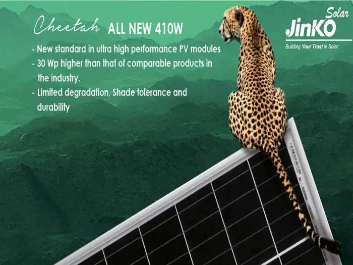 El producto estrella de JinkoSolar, Cheetah, se lanza en SNEC 2018