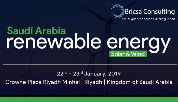 Saudi Arabia Renewable Energy - Solar & Wind 2019