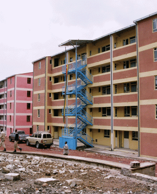 केन्या की किम्बू काउंटी में 300 आवास इकाइयों का निर्माण