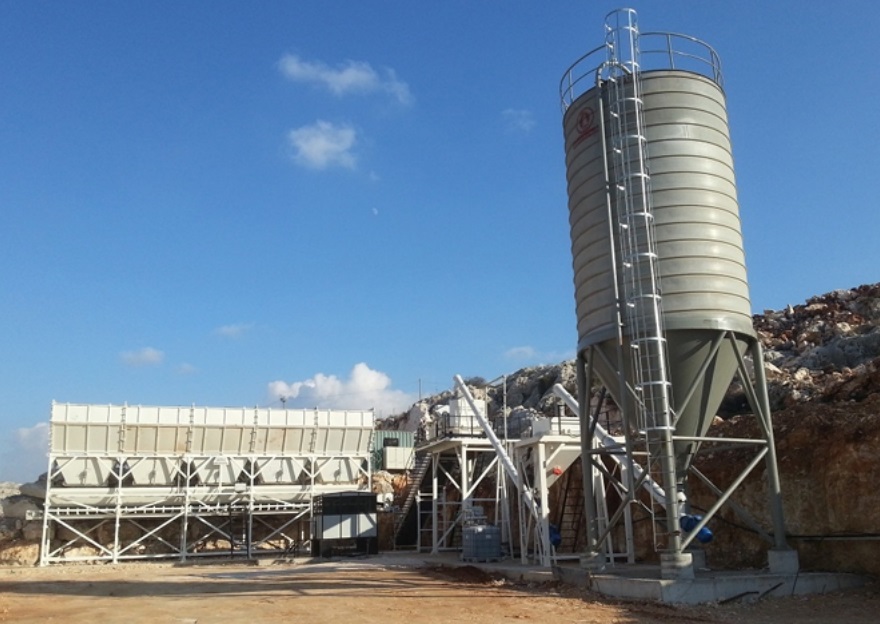 How to build a concrete batching plant