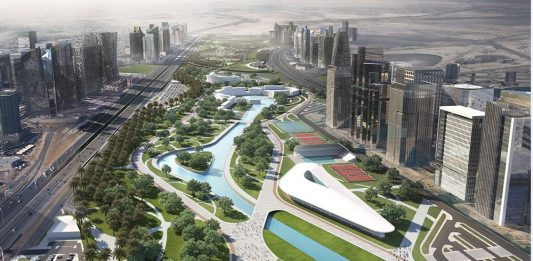 Construction of the Green River project of Egypt commence