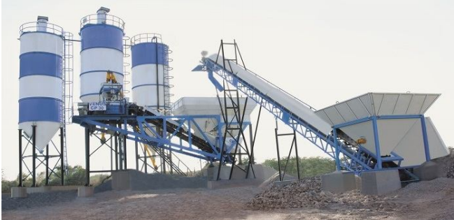 Camelway small concrete batching plant - 25m³/h concrete batching plant