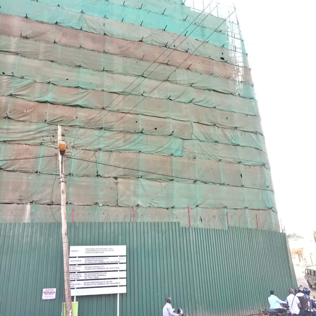 Centro comercial propuesto en Rashid Khamis Road Uganda