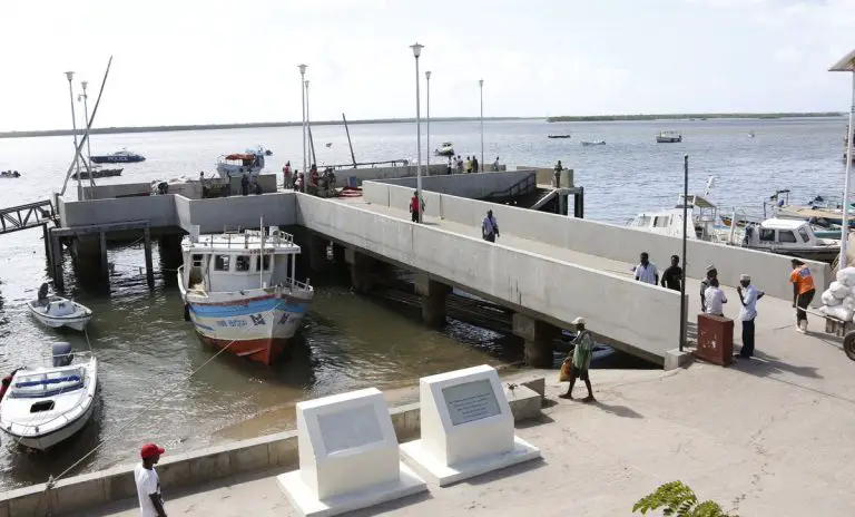 Phase 1 of rehabilitation of Lamu jetties commissioned