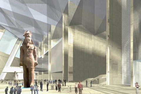 Grant Egyptian Museum steht kurz vor der Fertigstellung