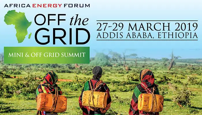 3rd edition of the Africa Energy Forum: Off the Grid
