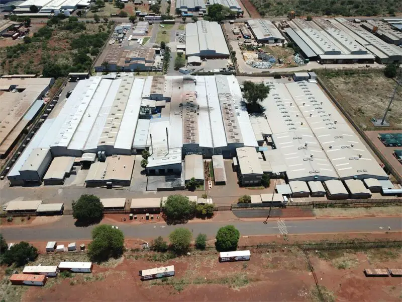 Start des renovierten Rankuwa-Industrieparks in Südafrika