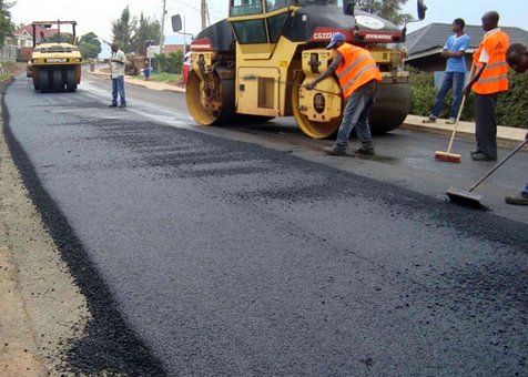 La construcción vial