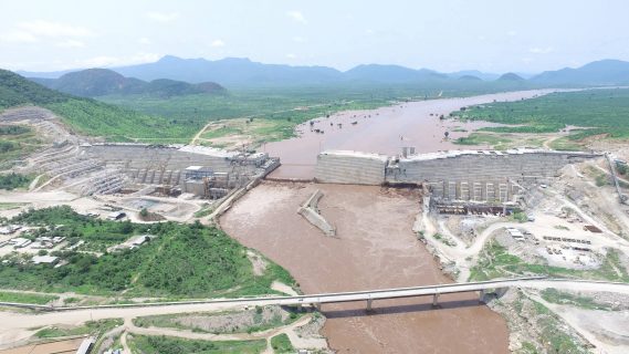 Construction du barrage grand éthiopien à 66% achevé