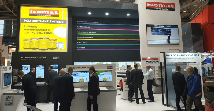 ISOMAT participated with great success at the BAU 2019 International Exhibition