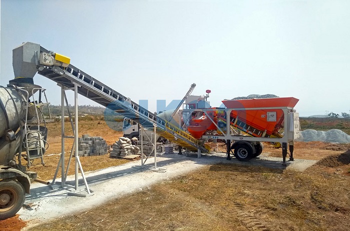 5 ELKON concrete plants delivered to Abuja, NIGERIA