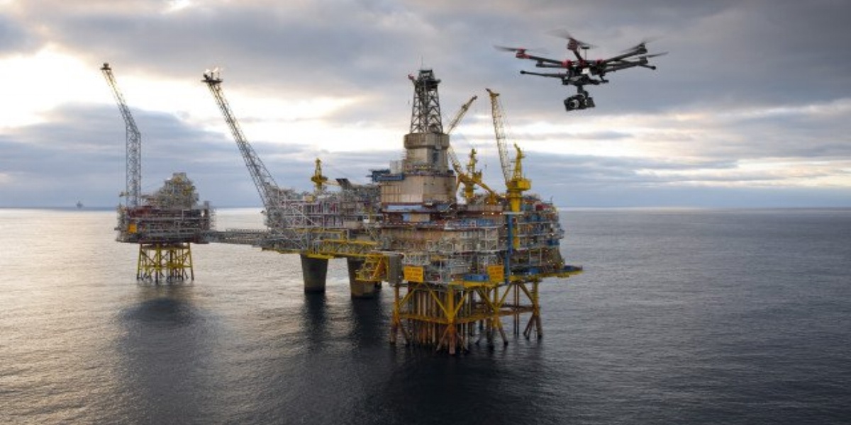 Los drones de áreas pueden ayudar en la industria del petróleo y el gas