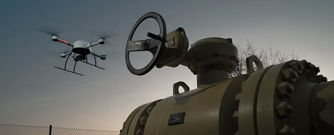 Drones in pipeline monitoring