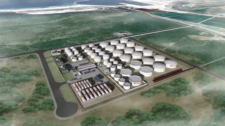 Construction of new Ngqura liquid bulk terminal in South Africa on track