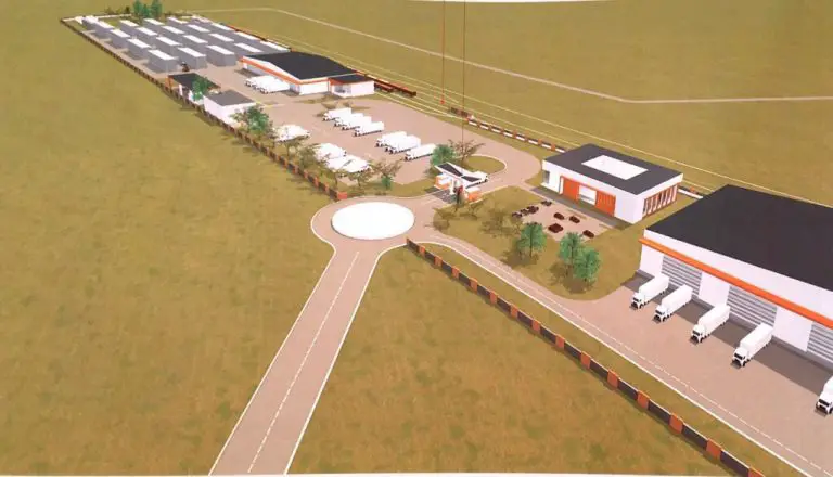 Début de la construction du centre logistique de Gulu en Ouganda dans 2020