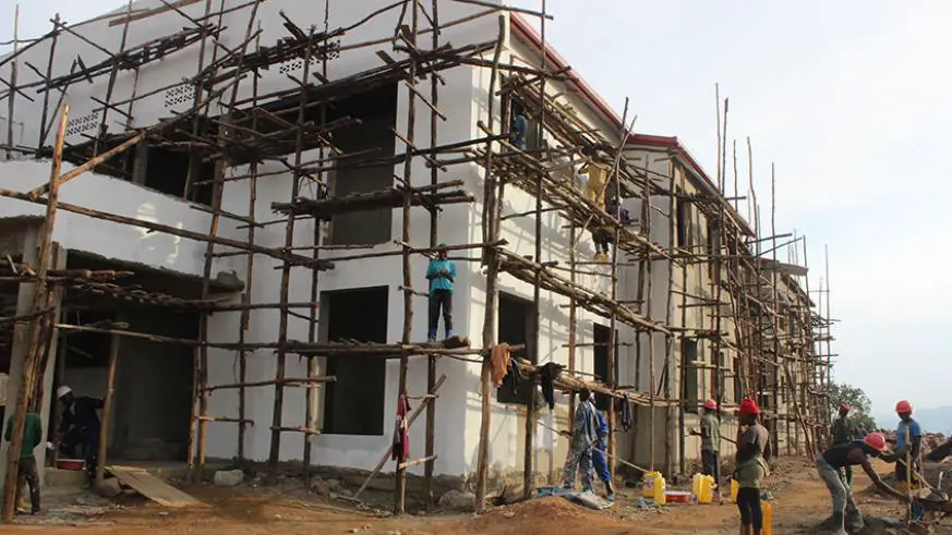 Headquarters construction in Uganda