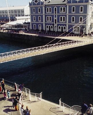 New V&A Waterfront swing bridge in South Africa open