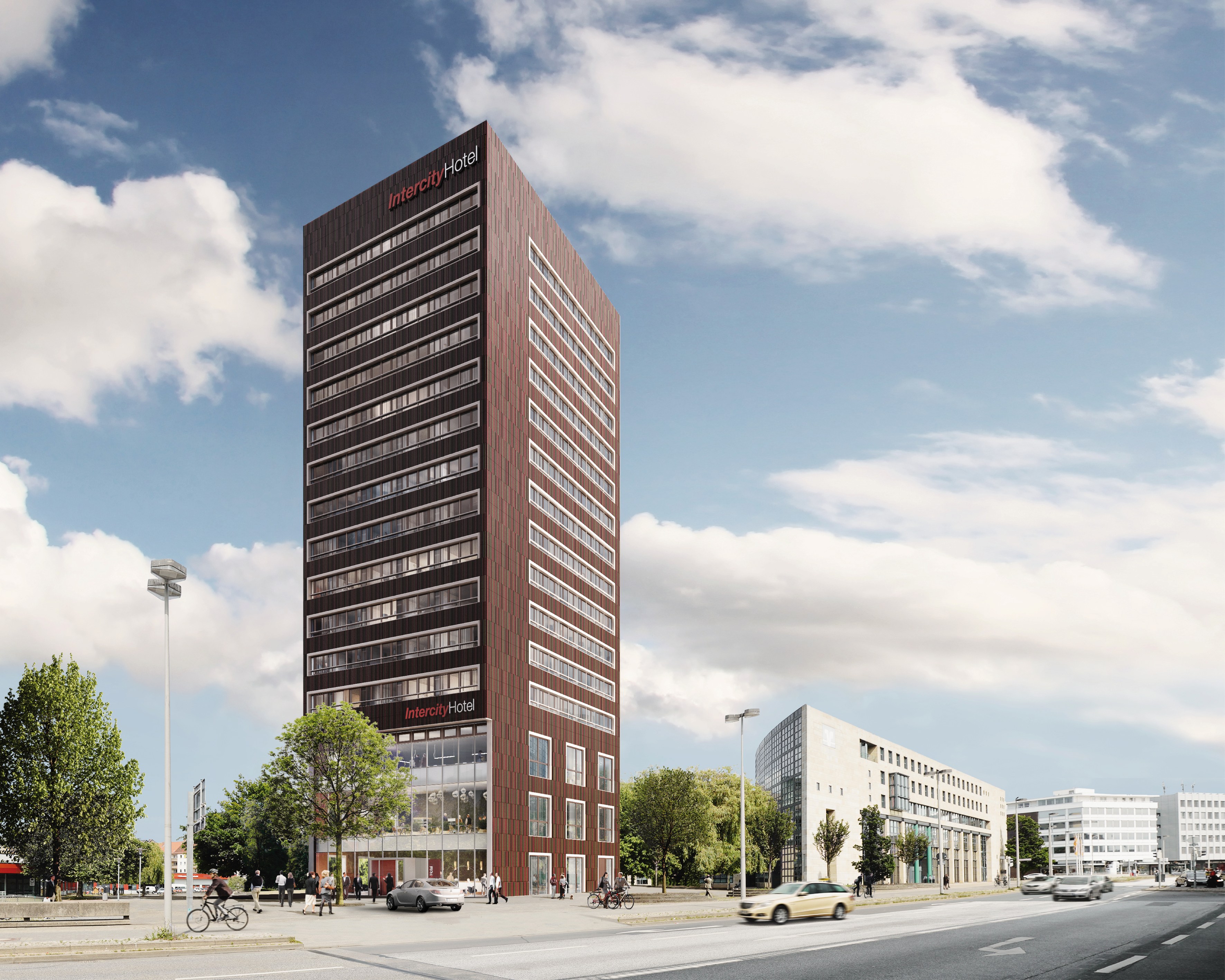 Pentagonal InterCity Hotel Hannover Ost se completará a principios de 2020