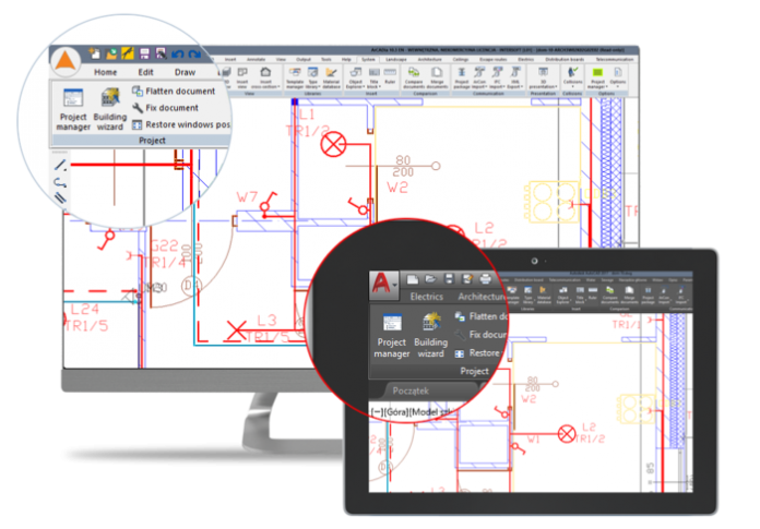 Logiciel ArCADia BIM et AutoCAD®