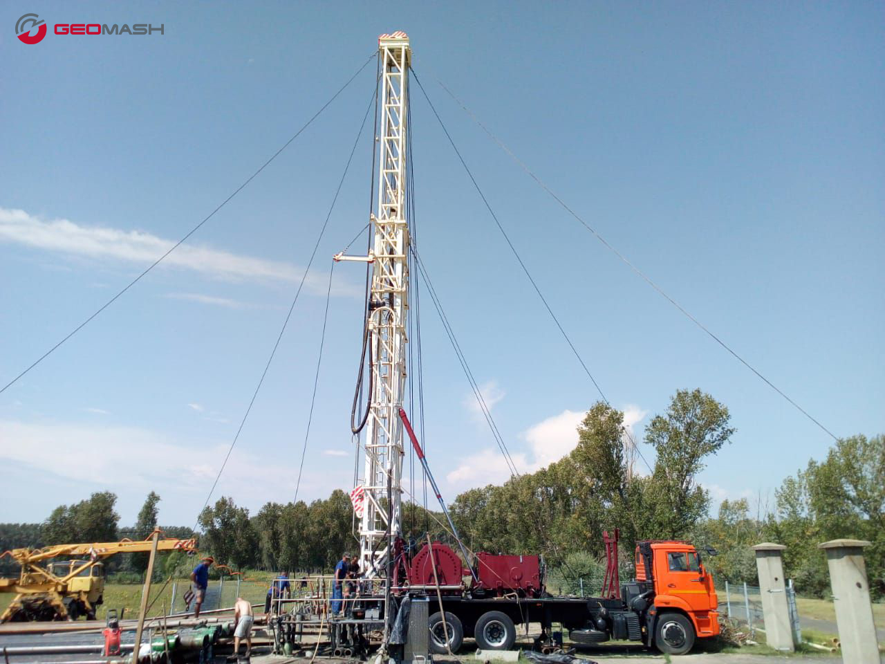 Geomash; Leading manufacturer of water drilling rigs
