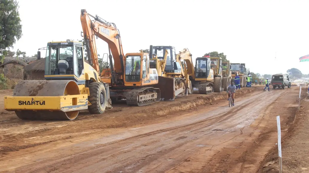 Ntcheu-Tsangano road constructionNtcheu-Tsangano road construction