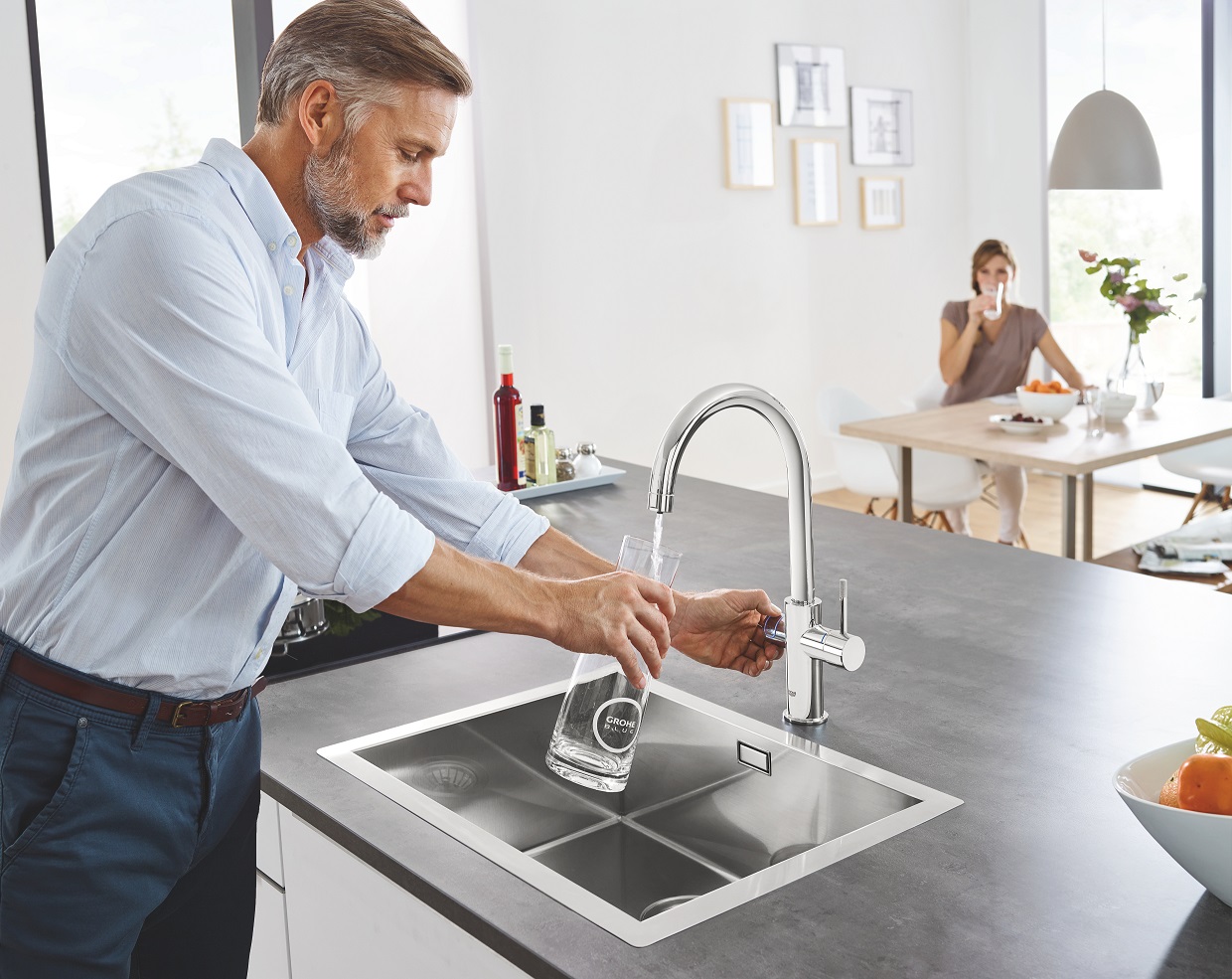 Cut plastic use and boost hydration with GROHE BlueHome Water System