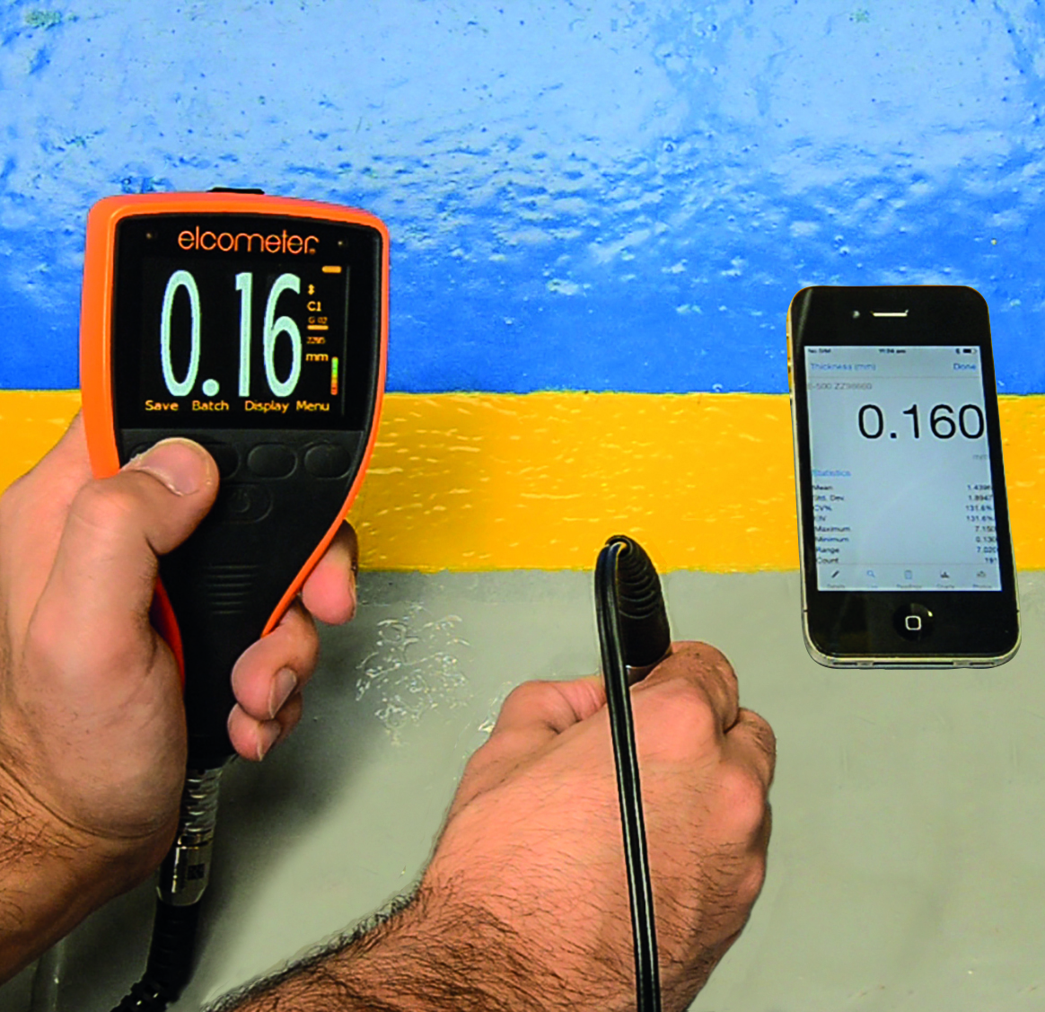 BAMR introduces new Elcometer 500 Concrete Coating Thickness Gauge