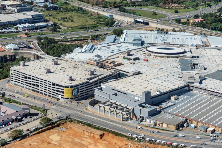 PEIKKO connects Parkade at largest Shopping Mall on the African continent