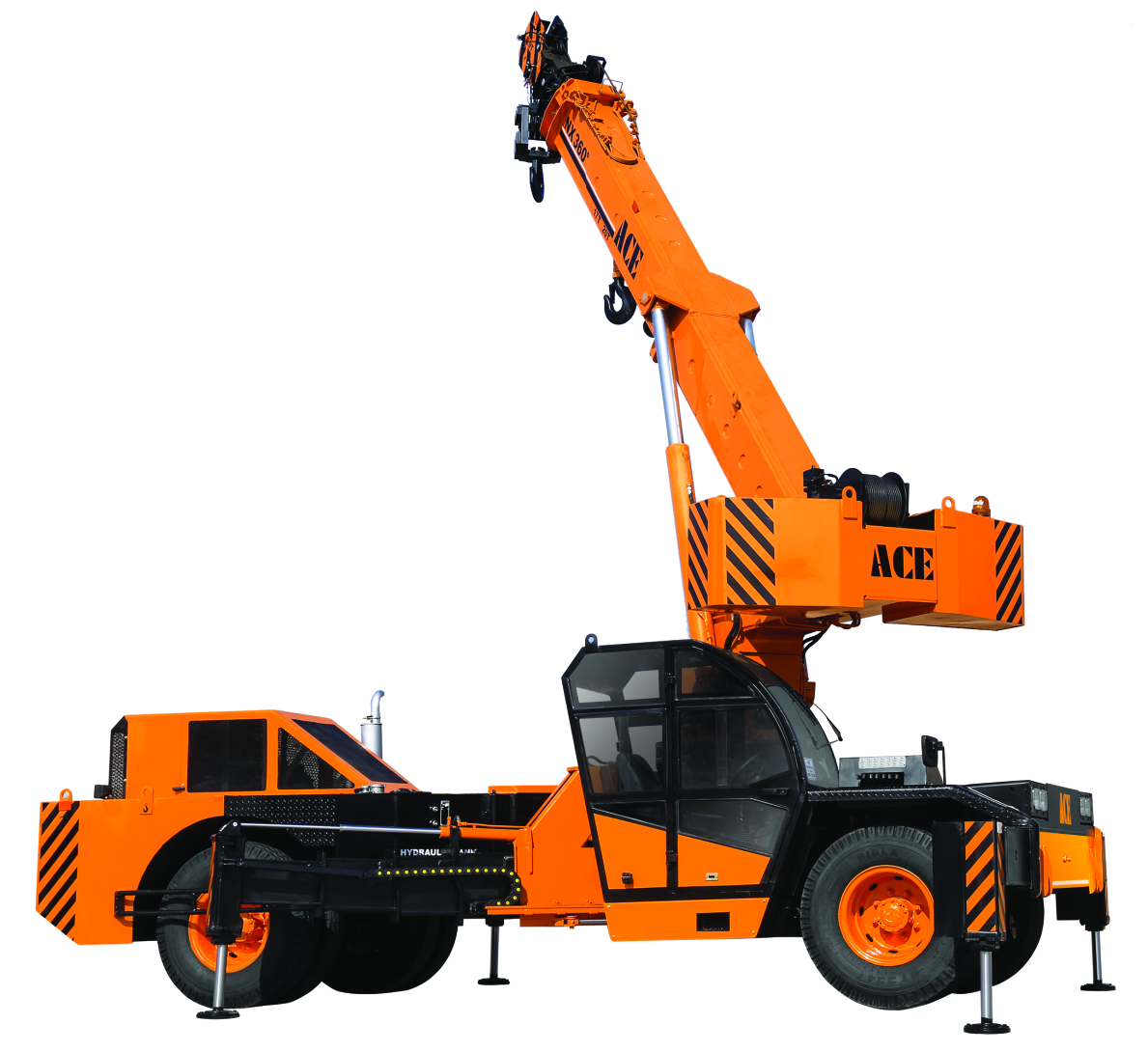 Action Construction Equipment Ltd lance la GRUE DE PICK 'N' CARRY NX360 ° SLEW CUM