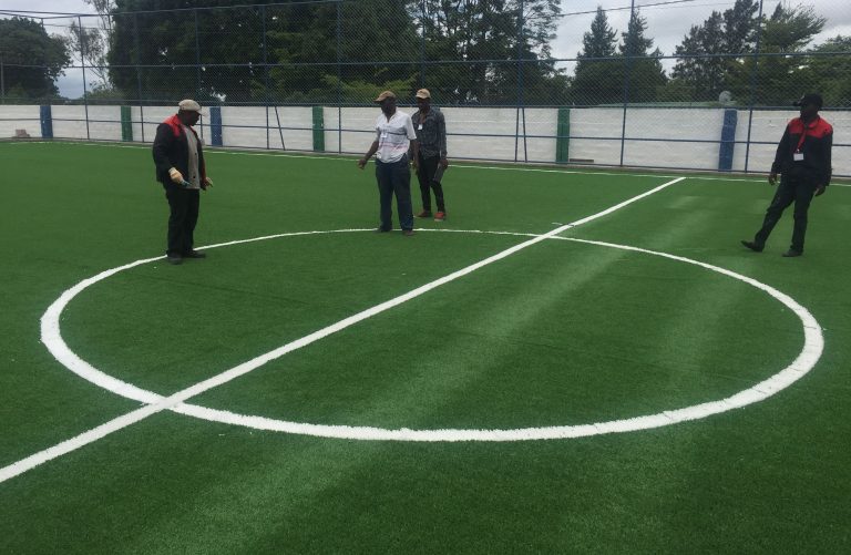 Yunipat Distributors completes upgrading sports facilities at the Lusaka International Community School