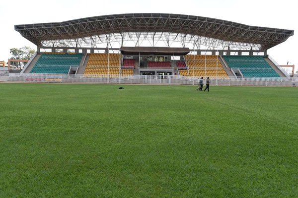 construction du stade de Bukhungu