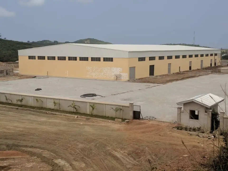 Construction d'usines Ghana