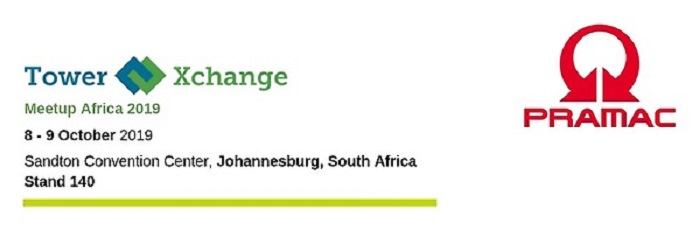 Pramac nimmt an der siebten Ausgabe des Towerxchange Meetup Africa in Johannesburg teil