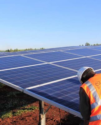 solar mini-grid project in Togo