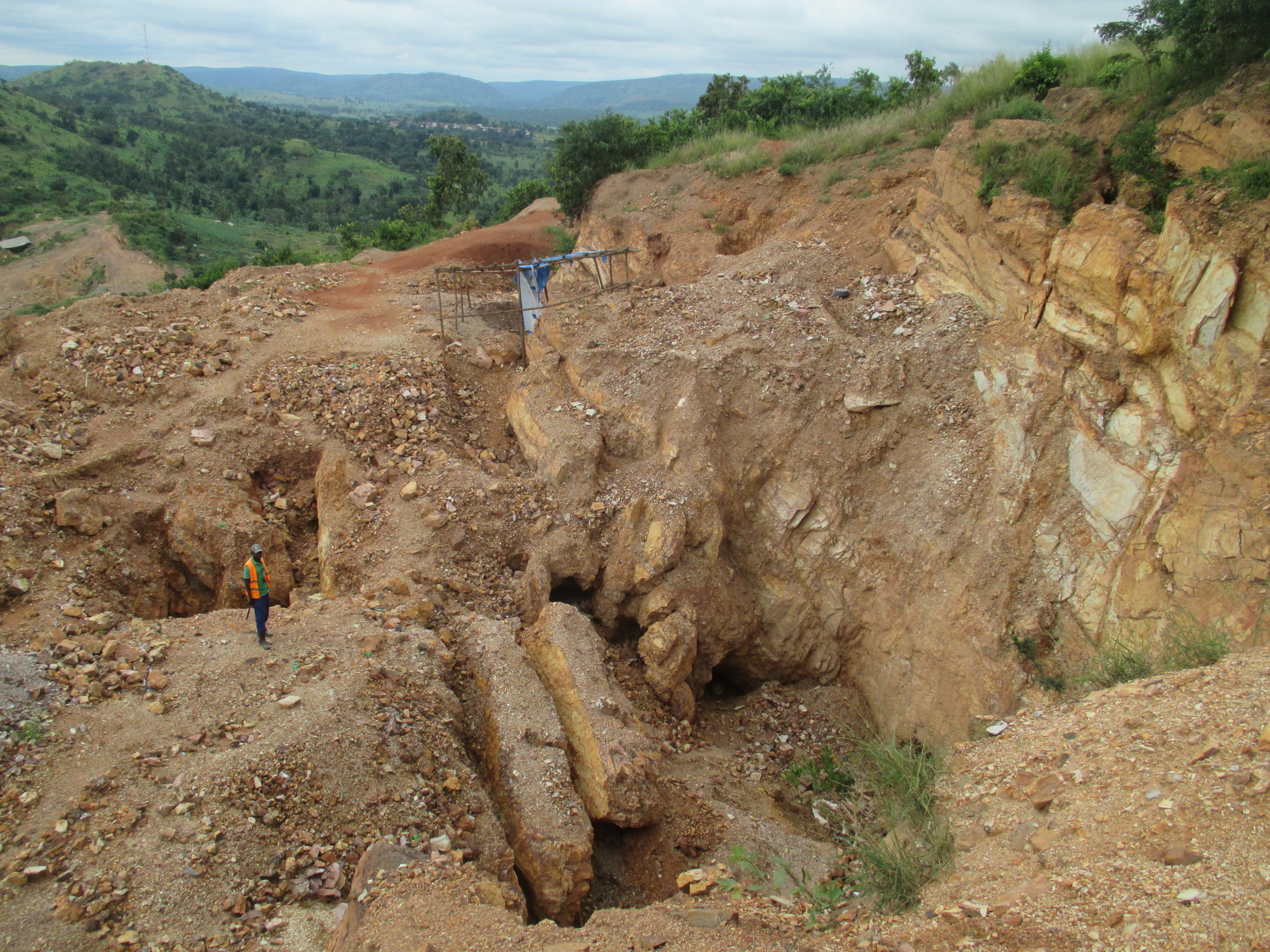 Ugandische Geologie und ihre Verwendung für einen kampalanischen Ingenieur