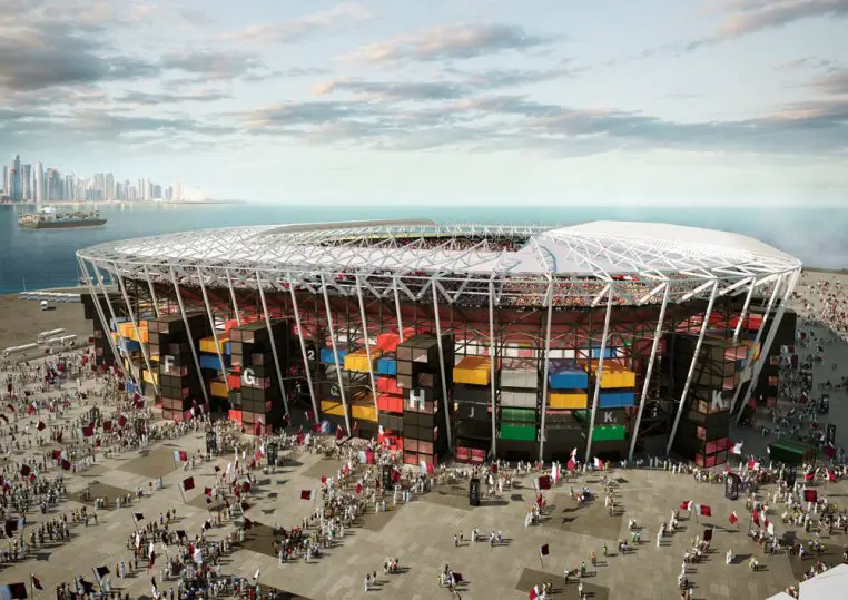 Qatar to build world's first mobile stadium on shores of the Gulf